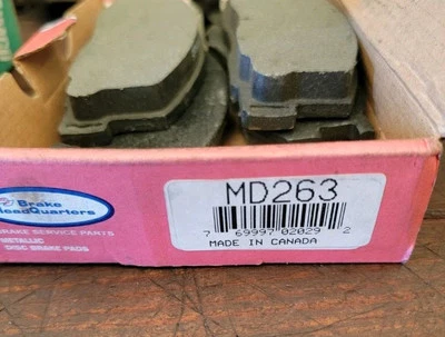 Front Disc Brake Pad Set Sure Stop MD263 Brake Pads For 1985-1992 Toyota LiteAce Foto 1 de 2