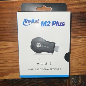 Receptor de pantalla inalámbrico Anyast M2 Plus negro portátil fácil de compartir Wi-Fi - Imagen 1 de 2