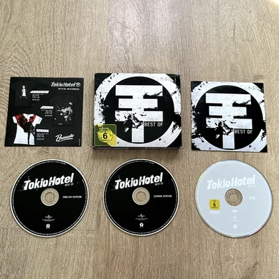 Tokio Hotel Best Of 2 x CD DVD English German Limited Edition Kaulitz & Kaulitz - Bild 1 von 4