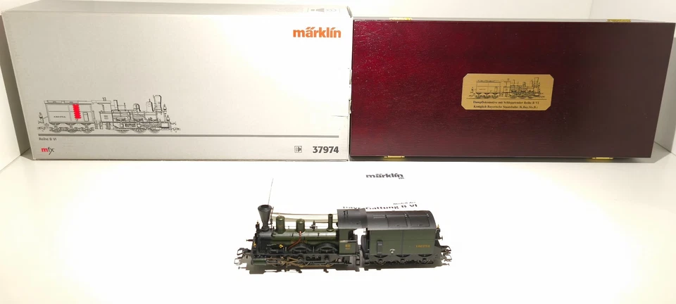 Märklin H0 37974 Dampflok B VI Klopstock der K.Bay.Sts.B. mfx / Sound  (P328) - Bild 1 von 4