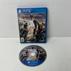 Road Rage PlayStation 4 PS4 Videojuego Mundo Abierto Moto Combate Sin Manual - Imagen 1 de 8