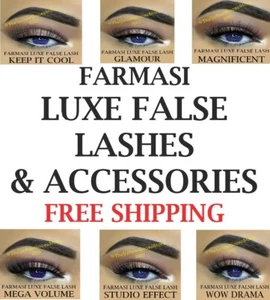 ❤️ FARMASI ❤️ LUJO PESTAÑAS POSTIZAS VISÓN 👉6 OPCIONES 👈 Pegamento y accesorios ENVÍO GRATUITO - Imagen 1 de 32