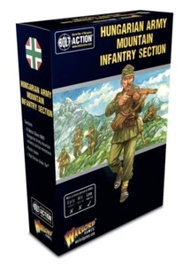 🌳28mm Warlord Games Sección de Infantería de Montaña Húngara, Bolt Action Segunda Guerra Mundial Nuevo en Caja - Imagen 1 de 3