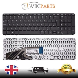 Replace HP ProBook 450 455 470 G3 G4 i3 i5 i7 UK Laptop Keyboard With Frame NEW - Afbeelding 1 van 4