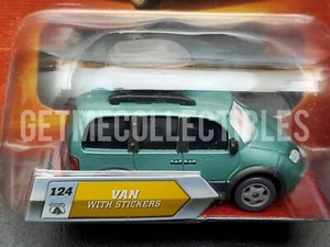 DISNEY PIXAR CARS CHASE VAN WITH (correct) STICKERS EYES CHANGE NS SAVE 6% GMC - Picture 1 of 4
