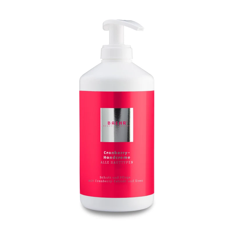 BAEHR BEAUTY CONCEPT Cranberry Handcreme - 500 ml mit Spender