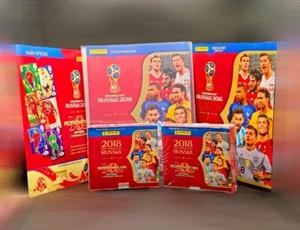 Trading Card Binder with 2 Boxes 2018 Panini Adrenalyn FIFA World Cup Russia. - Picture 1 of 6