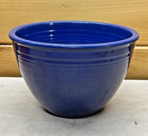 Vtg Fiesta Ware Fiestaware COBALT BLUE #5 Nesting Bowl -  NO CRACKS - Picture 1 of 11