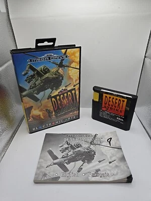 Rare Complete Desert Strike return to the Gulf Sega retro gaming, tested Working - Image 1 of 2