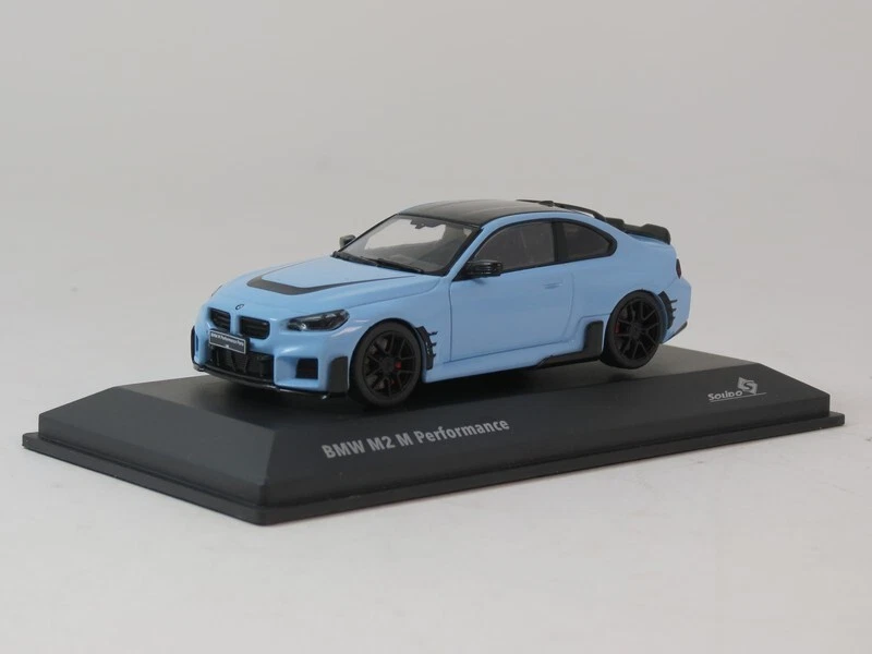BMW 2-SERIES M2 COMPETITION (G87) 2023 ZANDVOORT BLUE 1 43 Solido Auto Stradali