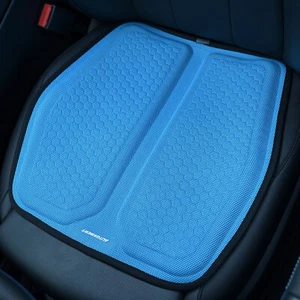 Gel Car Seat Cushion Honeycomb Gel Home Office Chair Pad Relief Pressure Blue - Picture 1 of 8