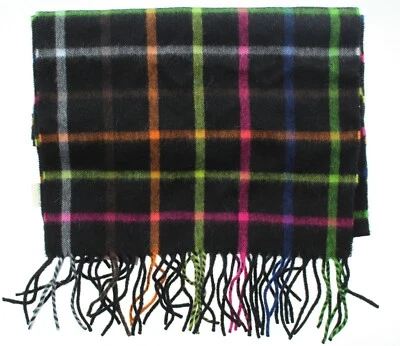 Bufanda de cachemir Coach, envoltura de cuello a cuadros con flecos Legacy para mujer 83100, $178 Foto 1 de 2