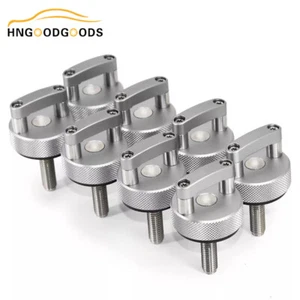 8×Hard Top Quick Removal Fastener Thumb Screw Integrated D Ring For Bronco 2/4dr - Picture 1 of 16