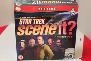 Scene It? - Star Trek - Deluxe Board DVD Game - Collectors - Opened - NOT Played - Picture 1 of 10