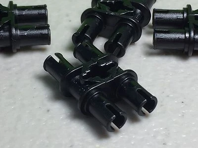 Nuevo LEGO Technic Negro, Pin Doble con Agujero de Eje 32138 Auténtico (x5) Foto 1 de 4