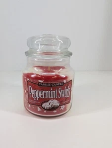 The Yankee Candle Company Peppermint Swirls 1191962 12 Oz Jar Candle New - Picture 1 of 6