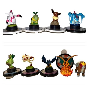 9 Pokemon Trading Game Figures - Eevee ZANGOOSE Turtwig Charizard Feraligator - Picture 1 of 6
