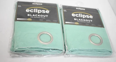 Panel de ojal Eclipse Blackout One 37"x 63" Darrell como nuevo ahorra energía paquete de 2 Foto 1 de 4