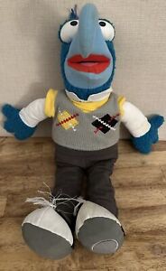 GONZO Disney Store Exclusive Plush Figure 17” Muppets Sweater Henson Doll Toy