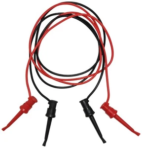 3-foot Mini Grabber IC Hook to Mini Grabber IC Hook Test Lead Set, Black and Red - Picture 1 of 5