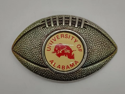 Vintage University of Alabama Belt Buckle Cover