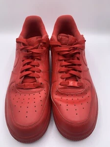 Nike Air Force 1 '07 LV8 Shoes Mens Size 12 Red Athletic CW6999-600 - Picture 1 of 11