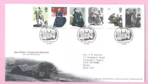 Royal Mail 2005 FDC - JANE EYRE - Charlotte Bronte - Shs TALLENTS CASA - Imagen 1 de 2