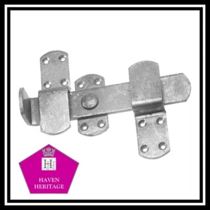 HEAVY DUTY KICK OVER STABLE DOOR LATCH GATE CATCH Galvanised D1 - Picture 1 of 5