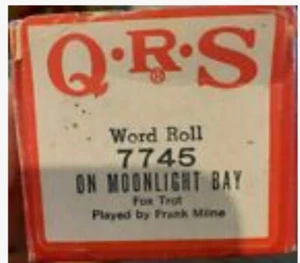 QRS Piano Roll On Moonlight Bay 7745 - Picture 1 of 1