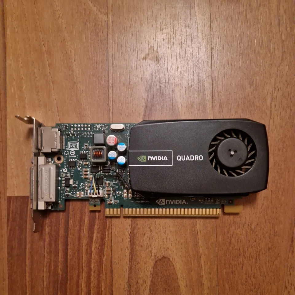 Nvidia Quadro 410 512MB GDDR3 1x DVI 1x DisplayPort PCIe GPU Graphics Card - Image 1 of 4