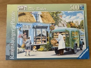 Ravensburger 500 Piece Jigsaw Puzzle - Happy Days At Work The Baker No 3 - Picture 1 of 4