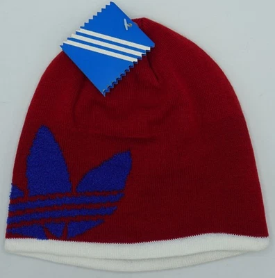 NCAA Southern Methodist SMU Mustangs Adidas Adult Cuffless Winter Knit Hat NEW! - Image 1 of 2