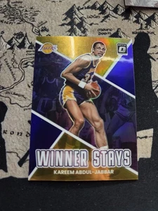 2022-23 Donruss Optic Winner Stays Purple #17 Kareem Abdul-Jabbar Lakers - Foto 1 di 2