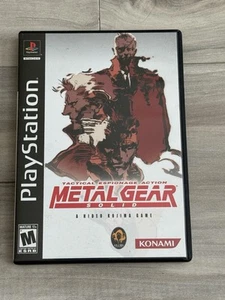 Metal Gear Solid Tactical Espionaje Acción Sony PlayStation PS1 COMO NUEVO - Imagen 1 de 5