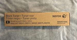 NEW Genuine Xerox 006R01604 Black Toner Cartridge 2-Pack 5945 5955 B8045 B8075 - Picture 1 of 3