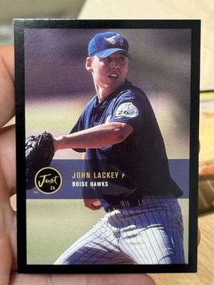 RARE! 2000 Just Minors Just Imagine Black Border John Lackey #150 #’d 3/50 - Image 1 of 2