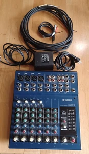 Yamaha MG10/2 10-Channel Stereo Mixing Console Mixer w/ Power Supply & Cables - Picture 1 of 20
