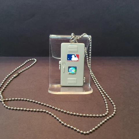 Arizona Diamondbacks Chain Necklace Metal Locker MLB Licensed Jewelry Cover