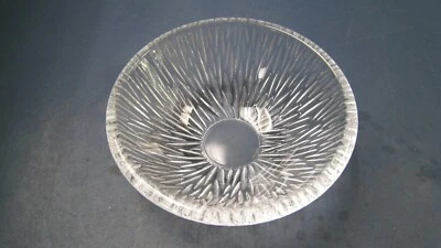 Cuenco de cristal grande vintage Orrefors 10 3/8" x 4" excelente e increíble Foto 1 de 4