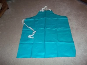 HazMat Laboratory Apron One Side Matte One Side Glossy  Loc T 9 - Picture 1 of 2