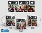 Personalised Photo Mug Gift - Cup - Dad - Christmas Mug Gift - Black