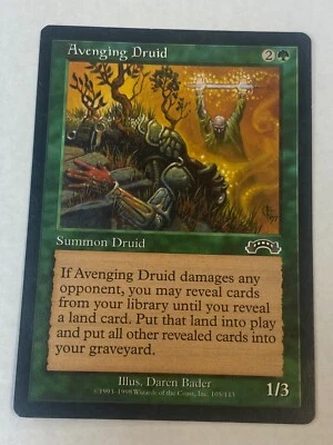Avenging Druid -  Magic the Gathering MTG Exodus Single Card - Image 1 of 3