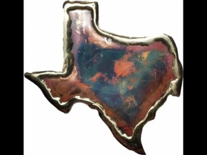 Adorno de cobre - Estado de Texas - Imagen 1 de 1