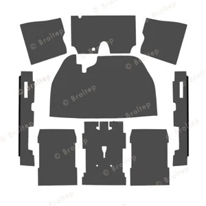 Innenraumteppich mit Türschwellerleiste für Vw-Käfer 1303 Bj. 72-78 - Bild 1 von 23