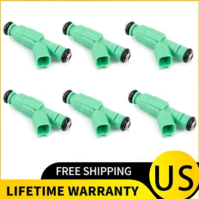 Juego de 6 inyectores de combustible para Dodge Caravan 3,3 L y Grand Caravan 3,3 L 2002-2007 Foto 1 de 4