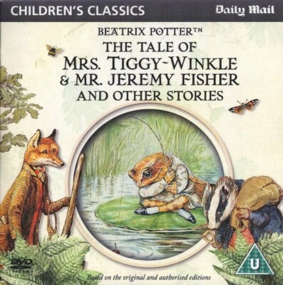 THE TALE OF MRS TIGGY-WINKLE & Mr JEREMY FISHER Childrens Animation : PROMO DVD - Image 1 of 2