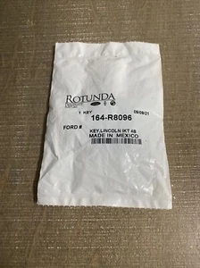 ONE OEM 4 BUTTON LINCOLN LOGO REMOTE HEAD KEY 164-R8096 5921295 40 BIT CHIP NEW - Picture 1 of 3