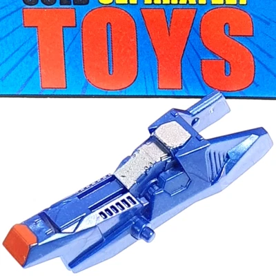 Transformers Legends of Cybertron Soundwave RIGHT SHIN GUARD leg armor blue part - Image 1 of 4