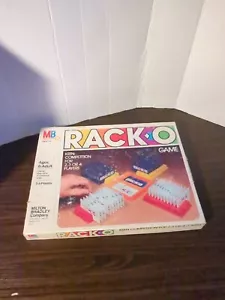 Vintage Milton Bradley 1980 gioco di carte rack-o, solo parti, set decorazione, seduta da scaffale - Foto 1 di 7