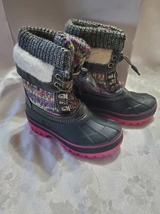 Dream Pairs KMONTE -1 Winter Snow Boots: Toddler 9 Insulated & Waterproof. NEW - Picture 1 of 21